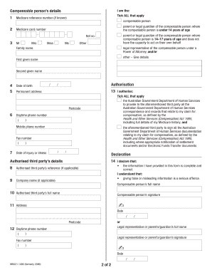Compensation Recovery Third Party Authority Form