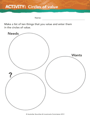 Circles of Value Activity