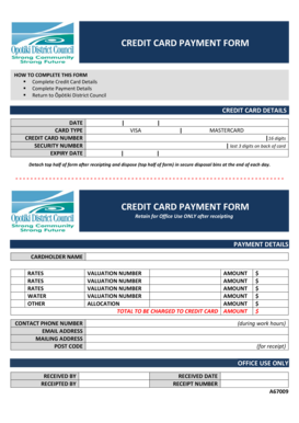 Credit Card Payment Form