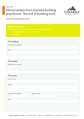Form preview