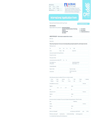 CPIT Withdrawal and Refund Policy Form
