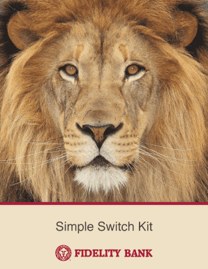 Fidelity Bank Switch Kit