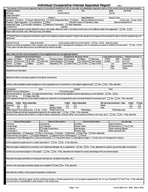 Fannie Mae Form 2090