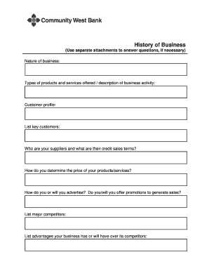 Business Loan Application Form