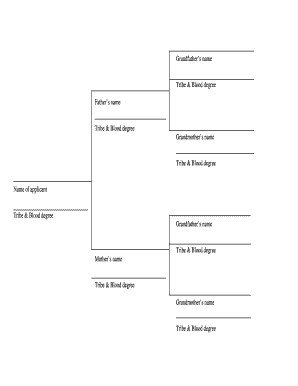 Native American Ancestry Form