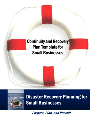 Business Continuity and Recovery Plan Template