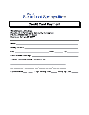 Credit Card Payment Form