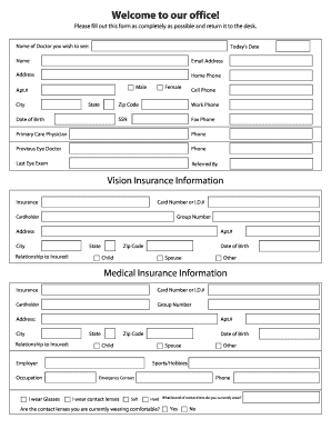 Patient Intake Form