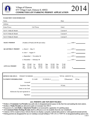 Fillable Online villageofglencoe Village of Glencoe 675 Village Court Fillable Online villageofglencoe Village of Glencoe 675 Village Court
