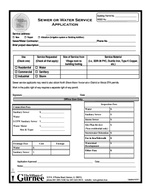 Building Permit Application