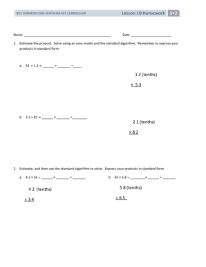 nys common core mathematics curriculum lesson 5 homework