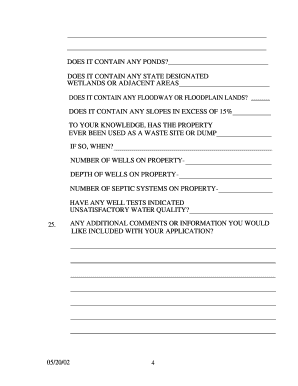 Property Environmental Disclosure Form