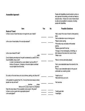 Accessibility Compliance Checklist