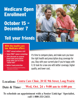 Senior LinkAge Care Clinic Appointment Form