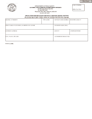 Minnesota Retailer's Card Application