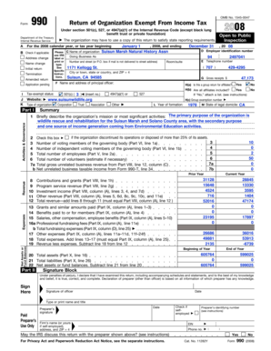 Form 990 Return of Organization Exempt From Income Tax