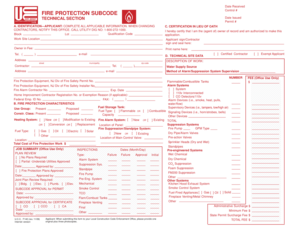 New Jersey Fire Protection Permit Application