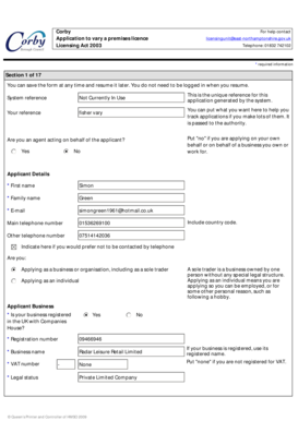 Form preview