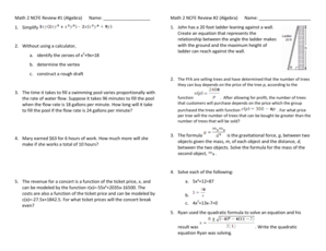 Math conversion chart - math 2 ncfe review