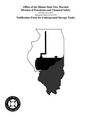 Illinois Underground Storage Tank Notification Form