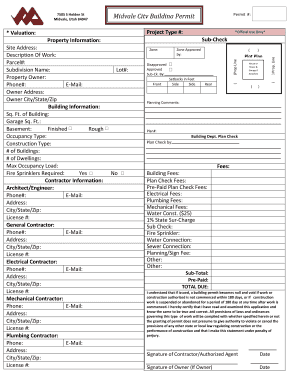 Midvale City Building Permit