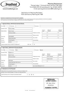 Application for Planning Permission
