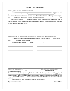 Quit Claim Deed