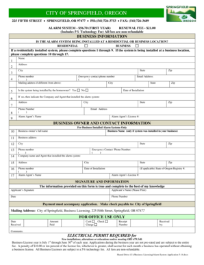 Alarm System Application