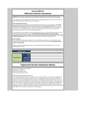 NIMS Implementation Survey