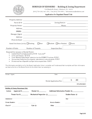 Please read this letter COMPLETELY Due to Modifications to - edinboro