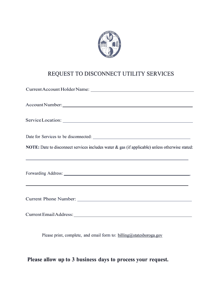 disconnect-statesboro-fill-online-printable-fillable-blank-pdffiller