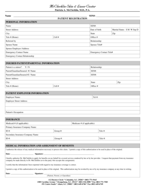 Patient Registration Form