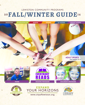 Lewiston Community Programs Registration Form
