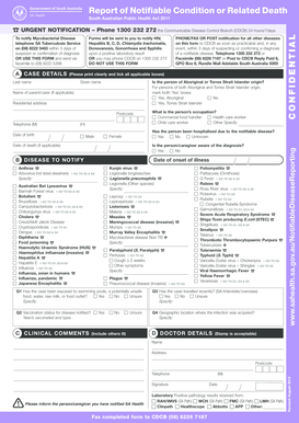 South Australian Notifiable Disease Report