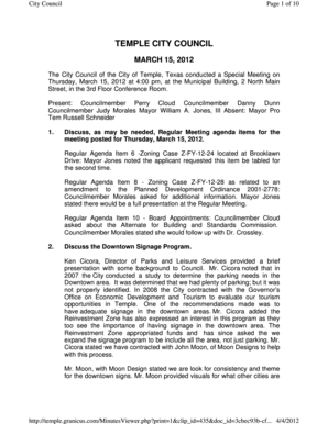 Dental treatment plan template word - Thursday, March 15, 2012 at 400 pm, at the Municipal Building, 2 North Main - ci temple tx