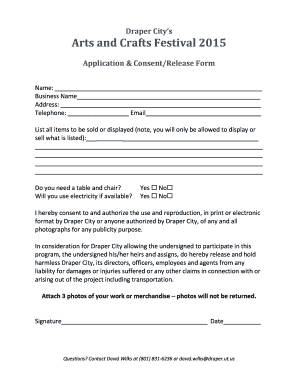 Dmv form 14 - Draper Citys Arts Crafts Festival Vendor Information