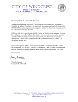 Financial assistance financial hardship letter for school - Charter Cover LtrSPdoc - ci windcrest tx