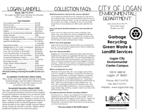 Organizational structure diagram flowchart for medicare - logan landfill