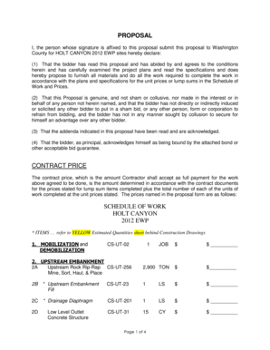 Simple ira termination notice template - PROPOSAL - Washington County Utah - washco utah