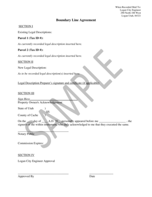 Payment vs performance bond - Boundary Line Sample Formdocx - loganutah