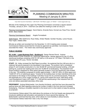 Schedule request form template - Planning Commissioners Present David Adams, Amanda Davis, Konrad Lee, Russ Price, Garrett - loganutah