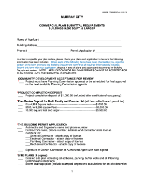 Capital investment analysis template - LARGE COMMERCIAL 70110 - murray utah