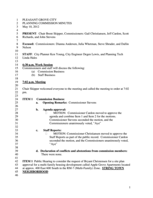 Preschool certificate template word - PRESENT Chair Brent Skipper, Commissioners Gail Christiansen, Jeff Cardon, Scott - plgrove