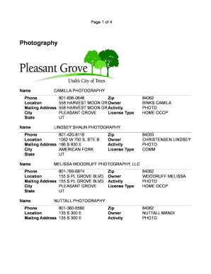 Cv sample pdf - Photography - Pleasant Grove Utah - plgrove