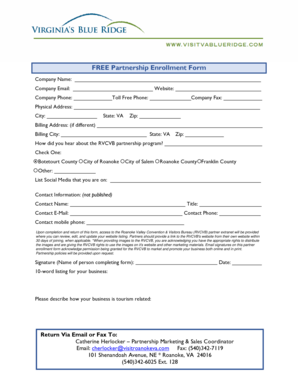 Montana life estate deed form - FREE Partnership Enrollment Form - townofboonesmillorg