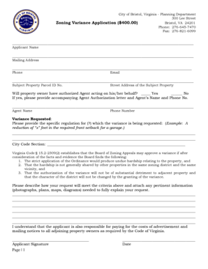 Dd form 1351 3 - City of Bristol, Virginia Planning Department - bristolva