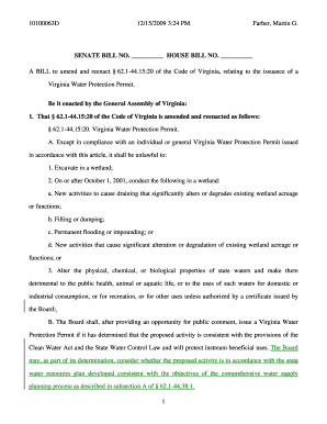 SENATE BILL NO HOUSE BILL NO - Virginia - dls virginia