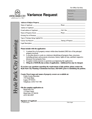 Santa letterhead word document - VARIANCE APPdoc