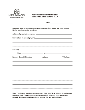 Cv template pdf - PETITION FOR AMENDING THE - hydeparkutahlinksorg