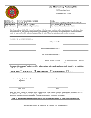 Promissory note amendment template - City of Harrisonburg Purchasing Office - harrisonburgva